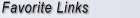 Favorite Links